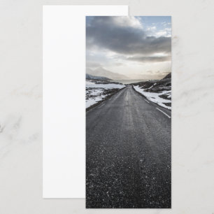 Pittoresque Road Norvège Carte photo paysager