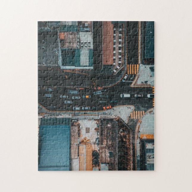 Pittoresques Puzzles Le Daily Jigsaw Puzzle Ville  (Vertical)