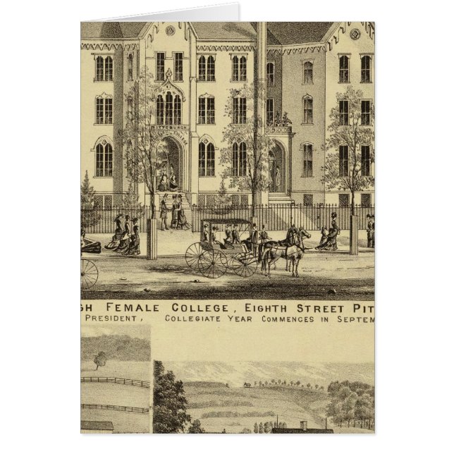 Pittsburgh Female College Pittsburgh (Devant)