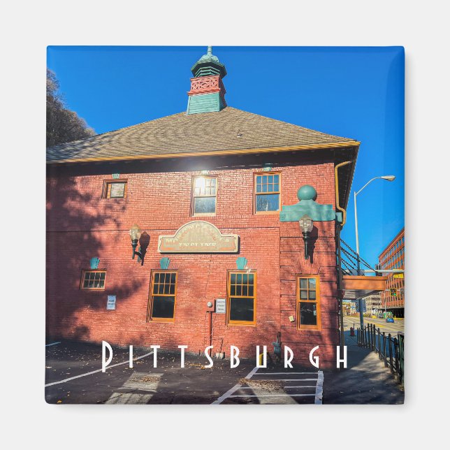 Pittsburgh Moncahella Magnet (Devant)