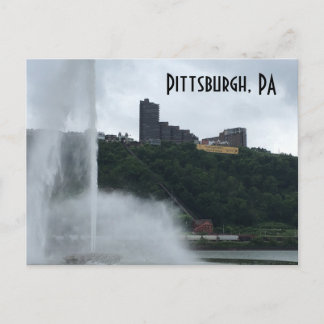 Pittsburgh, PA Fontaine Carte postale