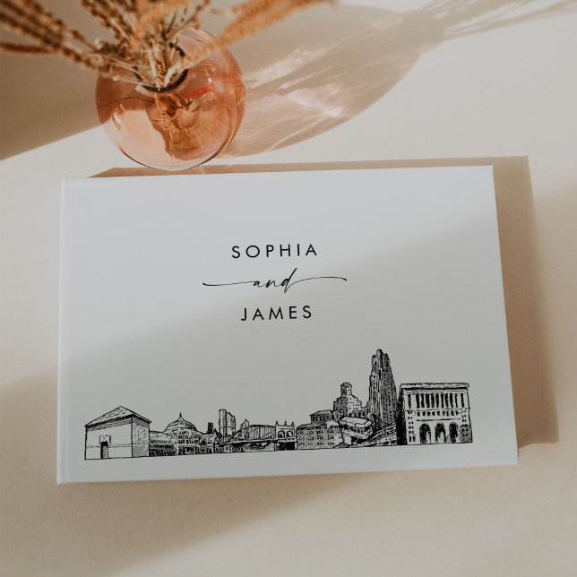 Pittsburgh Skyline Mariage Livre d'or (Créateur téléchargé)