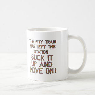 Pity Train Gauche Gouttes Tasses Mugs
