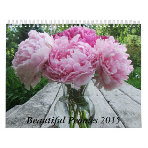 Pivoines 2015 fleurs de calendrier