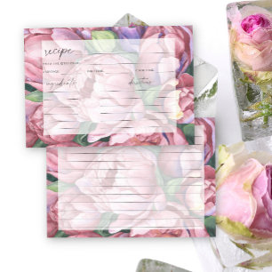 Pivoines vintage - recette de baby shower