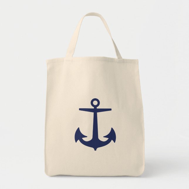 PixDezines Ancre/Mariage nautique - Sacs d'accueil (Devant)