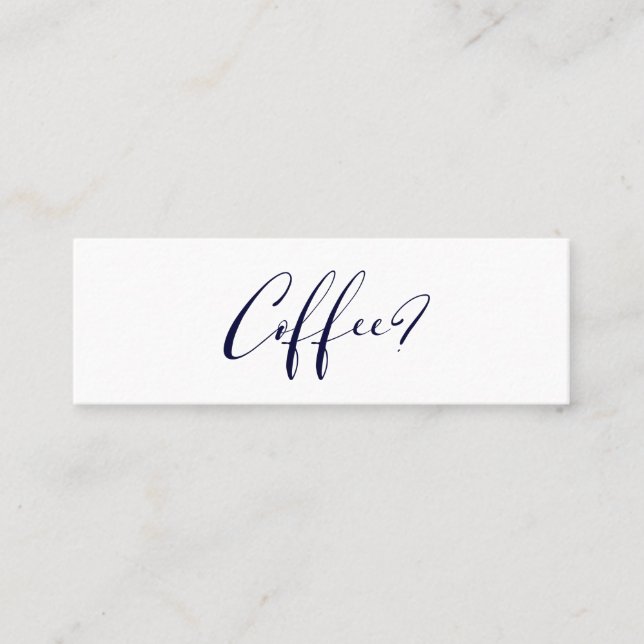 PixDezines Cartes de date de café noir+or (Devant)