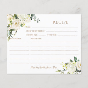 PixDezines H2 Albaster Rose Recette Card