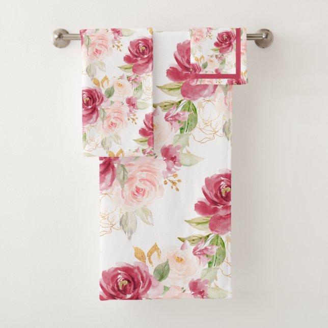 PixDezines H2 Fleurs Raspber Blush Roses   (En situation)