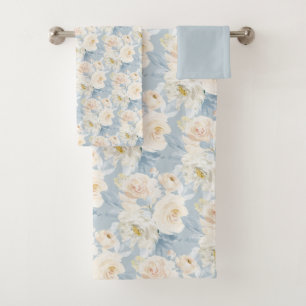 PixDezines H2 Roses Bleu Poussiéreux