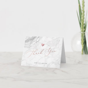 PixDezines Marble+Faux Rose Mariage or Merci