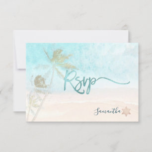 PixDezines Mitzvah RSVP Breezy Beach Palmiers