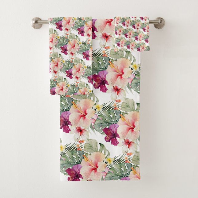PixDezines Paradis Tropical Floral Foliage (En situation)