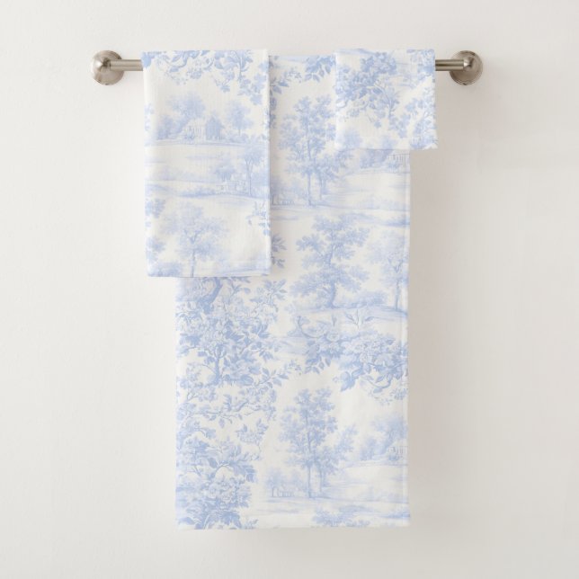 PixDezines Paysage Chinoiserie, Bleu Clair (En situation)