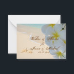 PixDezines Plumeria Leis Voeux   Cartes Conseils<br><div class="desc">PixDezines Plumeria Leis/luau et étoiles de mer Voeux Conseils Cartes sur la plage de sable blanc tropical. Un pack de 100 cartes en tant que pièces jointes ou laissez-le sur la table pour que vos invités remplissent leurs conseils. Ça peut être de bons moments pour un couple mariage. Choisissez parmi...</div>