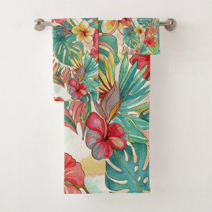 PixDezines Rétro Hyper H2 Hawaii Floral Feuillage