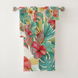 PixDezines Retro Hyper H2 Hawaii Floral Foliage