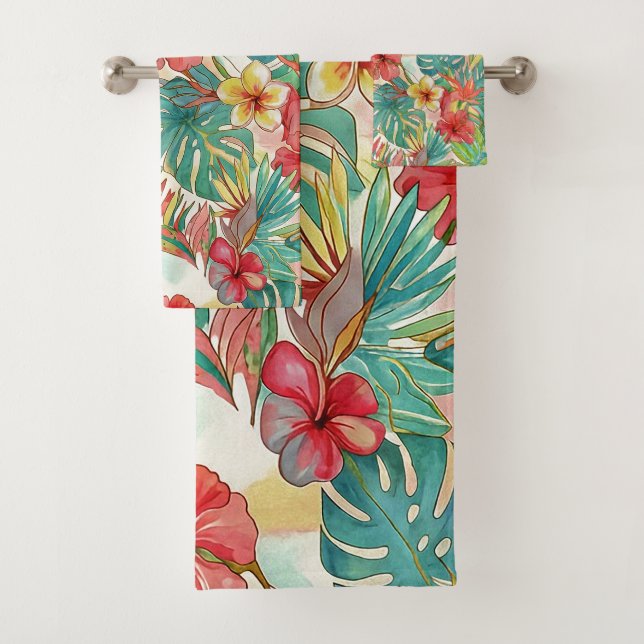 PixDezines Retro Hyper H2 Hawaii Floral Foliage (En situation)