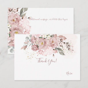 PixDezines Rose Poussiéreux Merci