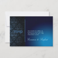 PixDezines RSVP Bijoux Damas/saphir