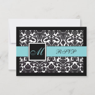 PixDezines rsvp Black Flora Damask/DO-IT-YOURSELF