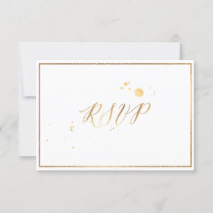 PixDezines RSVP Classic Faux Or/do-it-yourself Cou