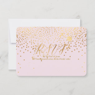 PixDezines RSVP Dazzled/Faux Gold/Quartz Rose