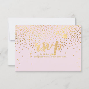 PixDezines RSVP Dazzled/Faux Gold/Rose Quartz