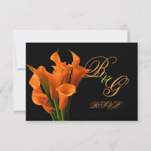 PixDezines rsvp orange calla lily/DO-IT-YOURSELF a
