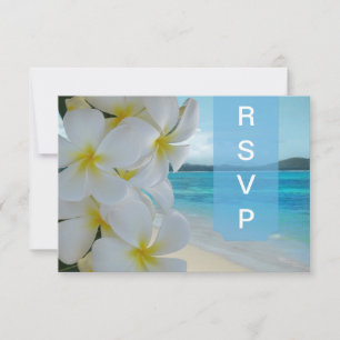 PixDezines RSVP PLUMERIA LEI/BEACH