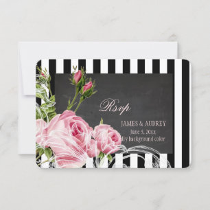 PixDezines rsvp tchalkboard+roses vintages+pivots