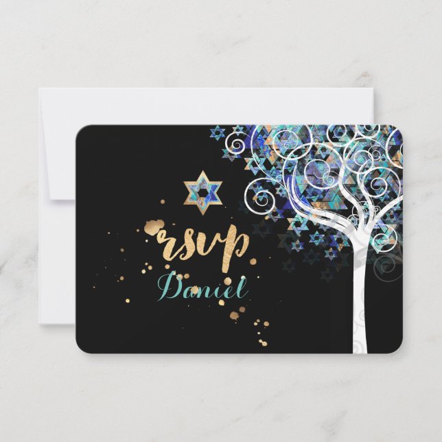 PixDezines Rsvp Tree of Life Bat mitzvah (Devant)