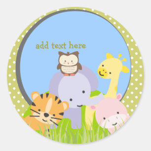 PixDezines stickers Jungle/couleurs do-it-yourself