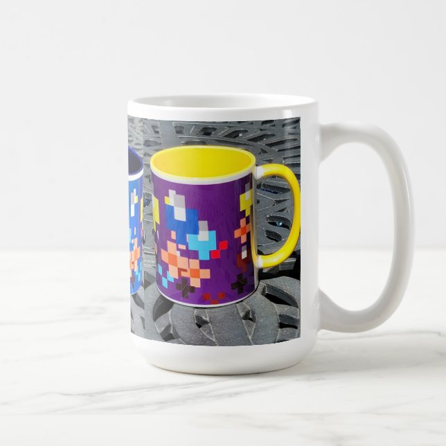 Pixel Art Impressionnisme - Été 2023 Mugs (Droite)