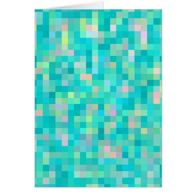 Pixel Art Multicolor Pattern (Devant)