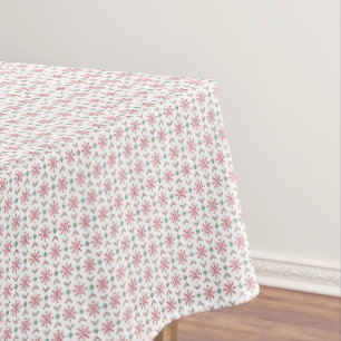 Pixel Christmas Snowflakes Nappe