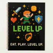 Pixel Gamer Planner - Level Up Retro Organizer
