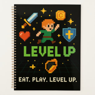 Pixel Gamer Planner - Level Up Retro Organizer