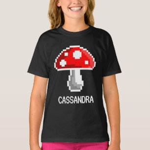 Pixel Mushroom Nom T-Shirt (Enfant)