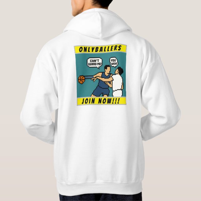 Pixel Sport Basketball Sweat - shirt à capuche - R (Dos)