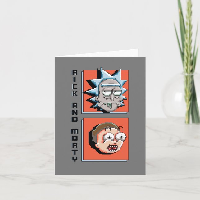 Pixelverse Rick and Morty Panel Graphic (Devant)