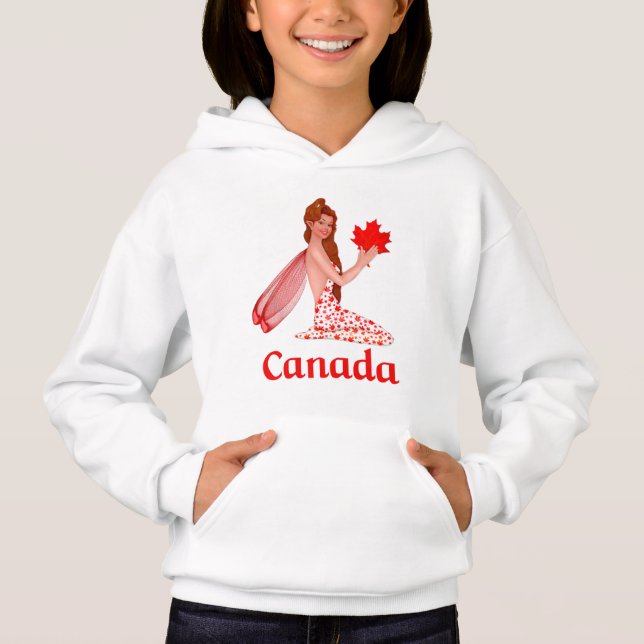 Pixie canadienne avec feuille d'érable (Devant)