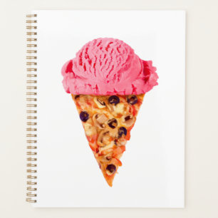 Pizza à la crème glacée