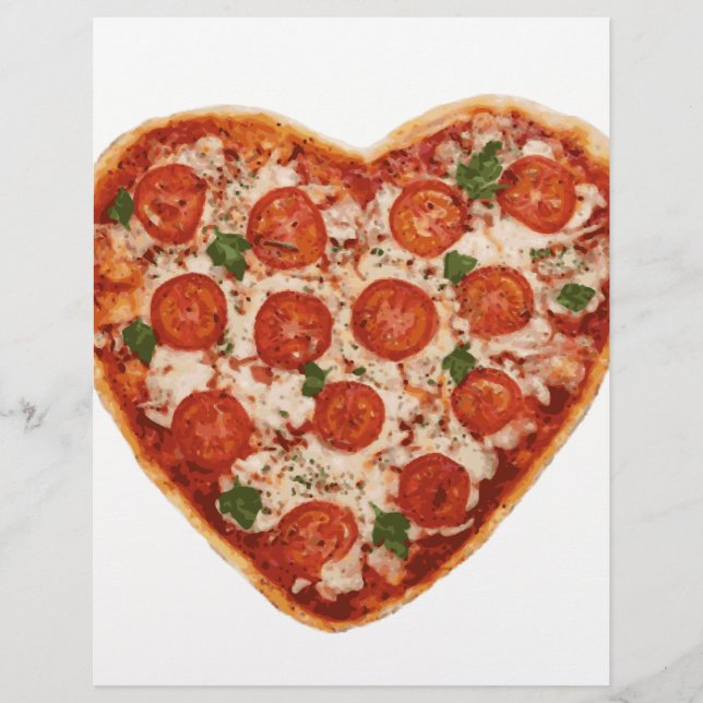 pizza au coeur (Devant)