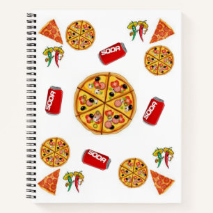 Pizza Carnet spirale