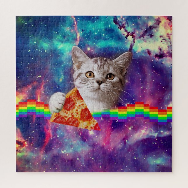 Pizza Cat Puzzle - 676 Pièces (Vertical)