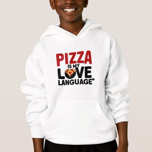 Pizza est ma langue d'amour (Devant)
