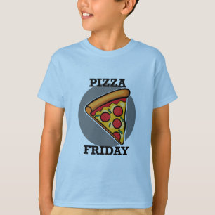Pizza Friday Design - T-shirt de base pour enfants