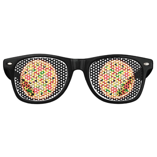 PIZZA FUNNY PARTY LUNETTES DE SOLEIL (Devant)