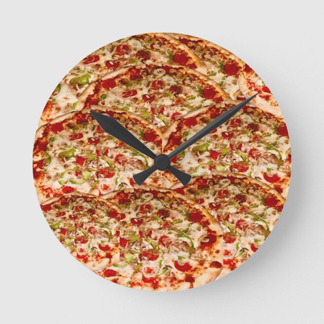 pizza Horloge ronde (Recto)
